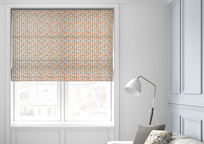 Odense, Burnt Orange - Roman Blind - Image 3